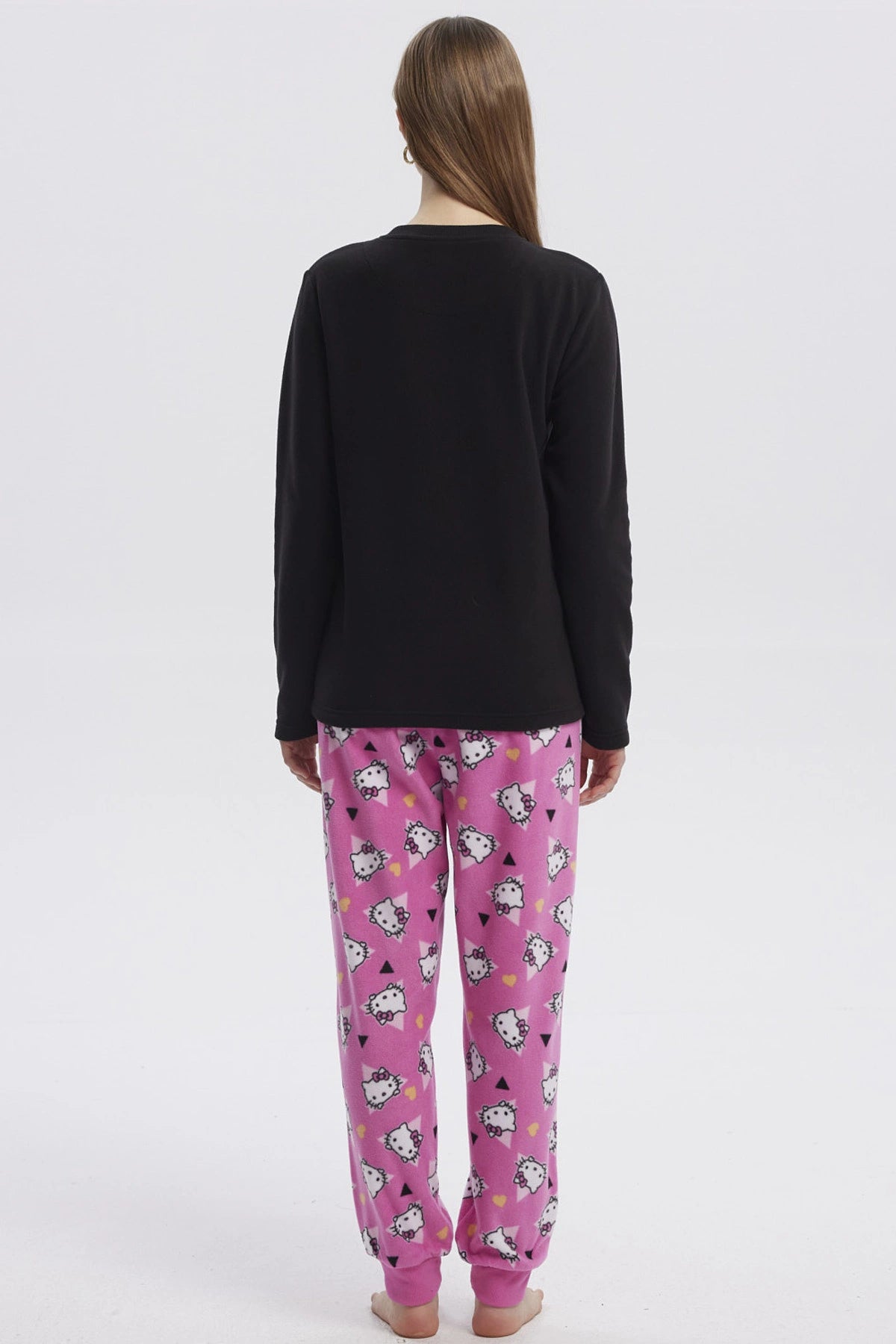 Pijama Mujer Hello Kitty Negro