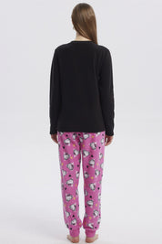 Pijama Mujer Hello Kitty Negro