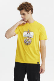 Polera Hombre One Piece Amarillo