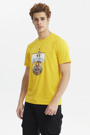 Polera Hombre One Piece Amarillo