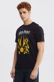 Polera Hombre Harry Potter Negro