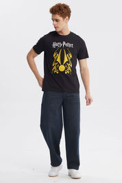 Polera Hombre Harry Potter Negro