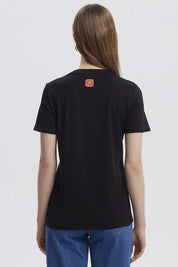 Polera Mujer Hello Kitty Negro