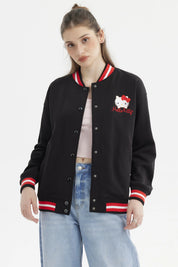 Polerón Mujer Hello Kitty Negro