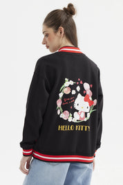 Polerón Mujer Hello Kitty Negro