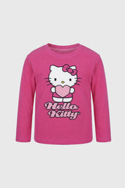 Pijama Niña Polar Hello Kitty Rosado