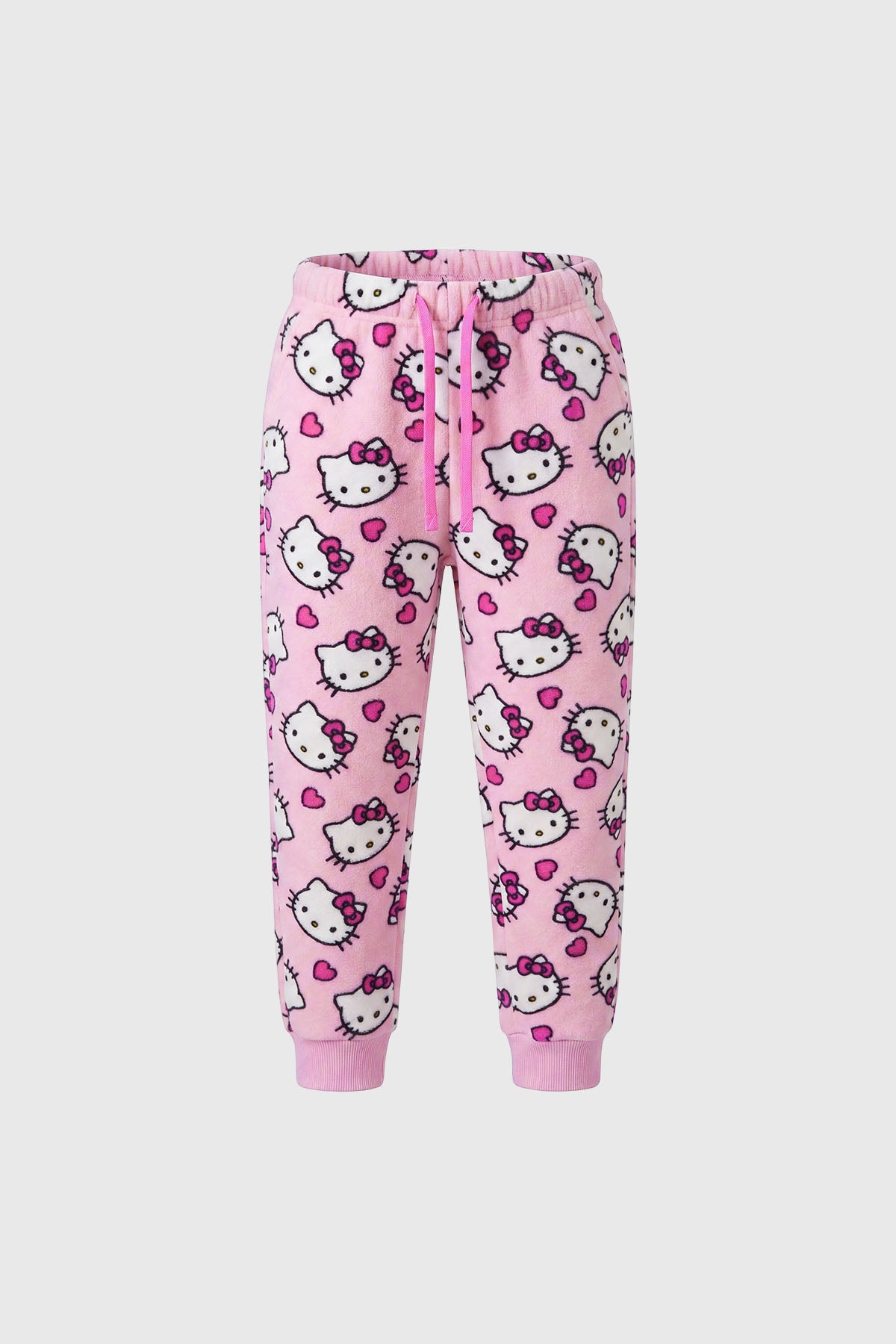 Pijama Niña Polar Hello Kitty Rosado