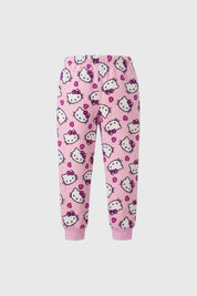 Pijama Niña Polar Hello Kitty Rosado