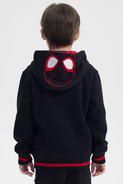 Polar Niño Spiderman Negro