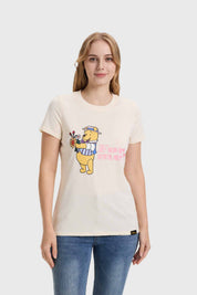 Polera Mujer Winnie The Pooh Crudo