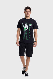 Polera Hombre One Piece Negro Io