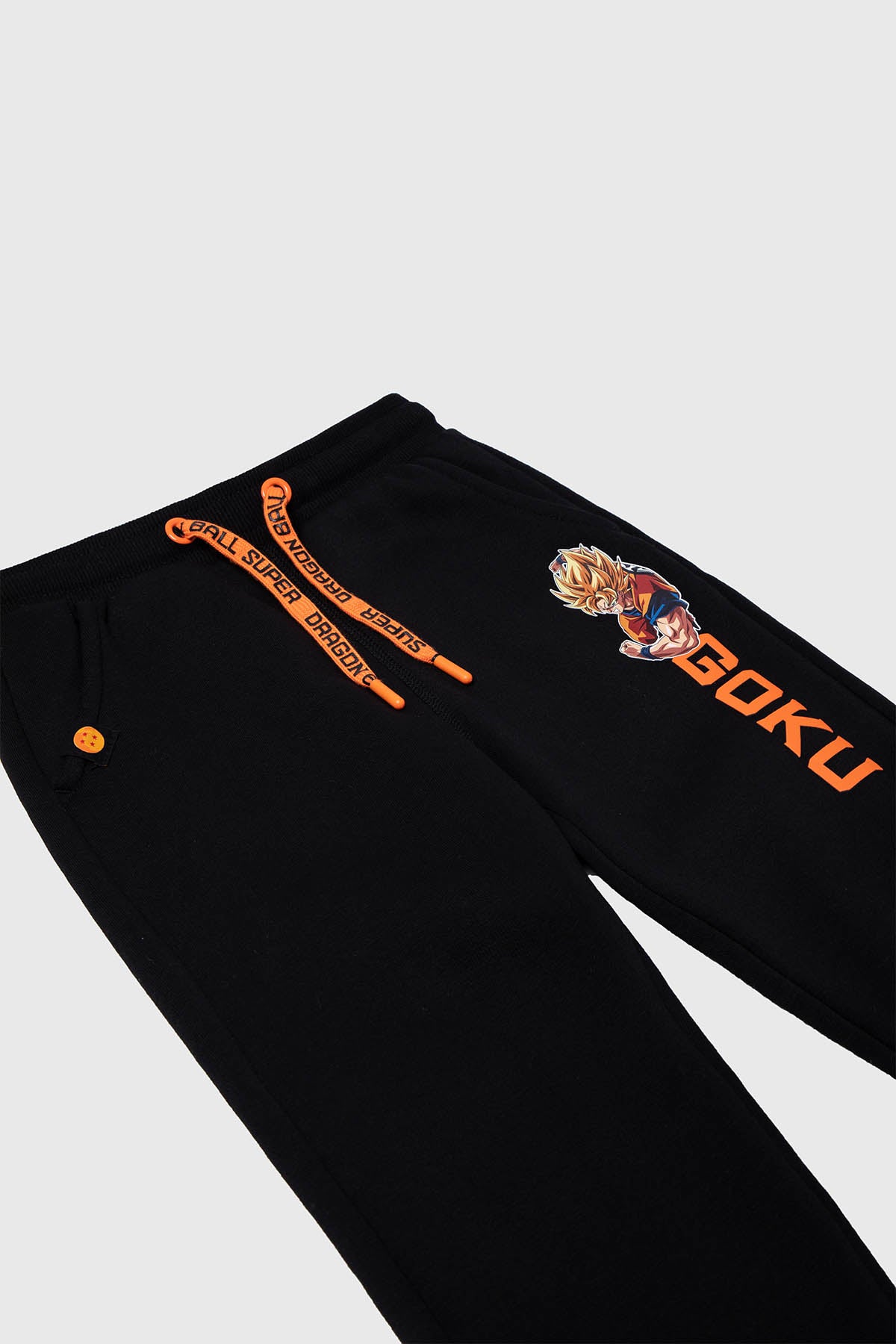 Pantalón Buzo Niño Dragon Ball Negro