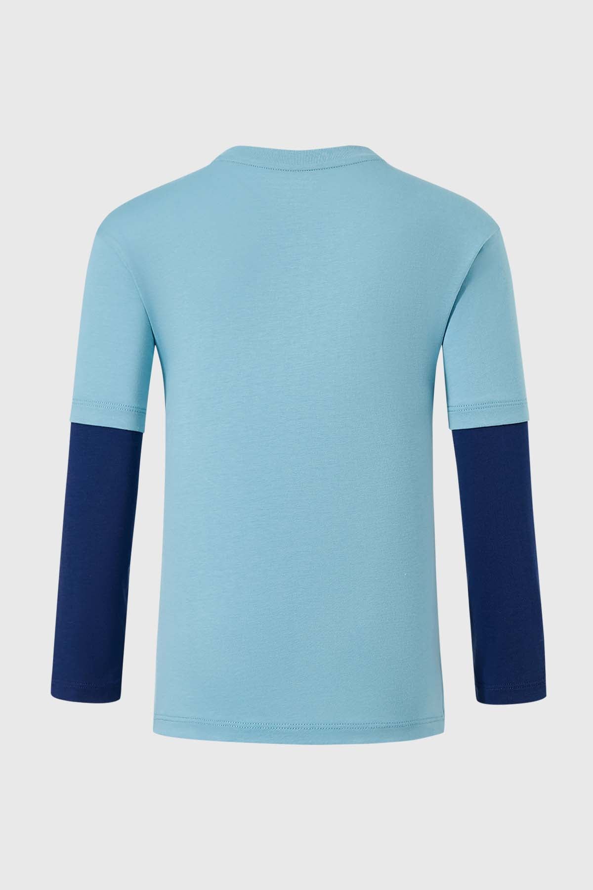 Polera Niño Paw Patrol Celeste