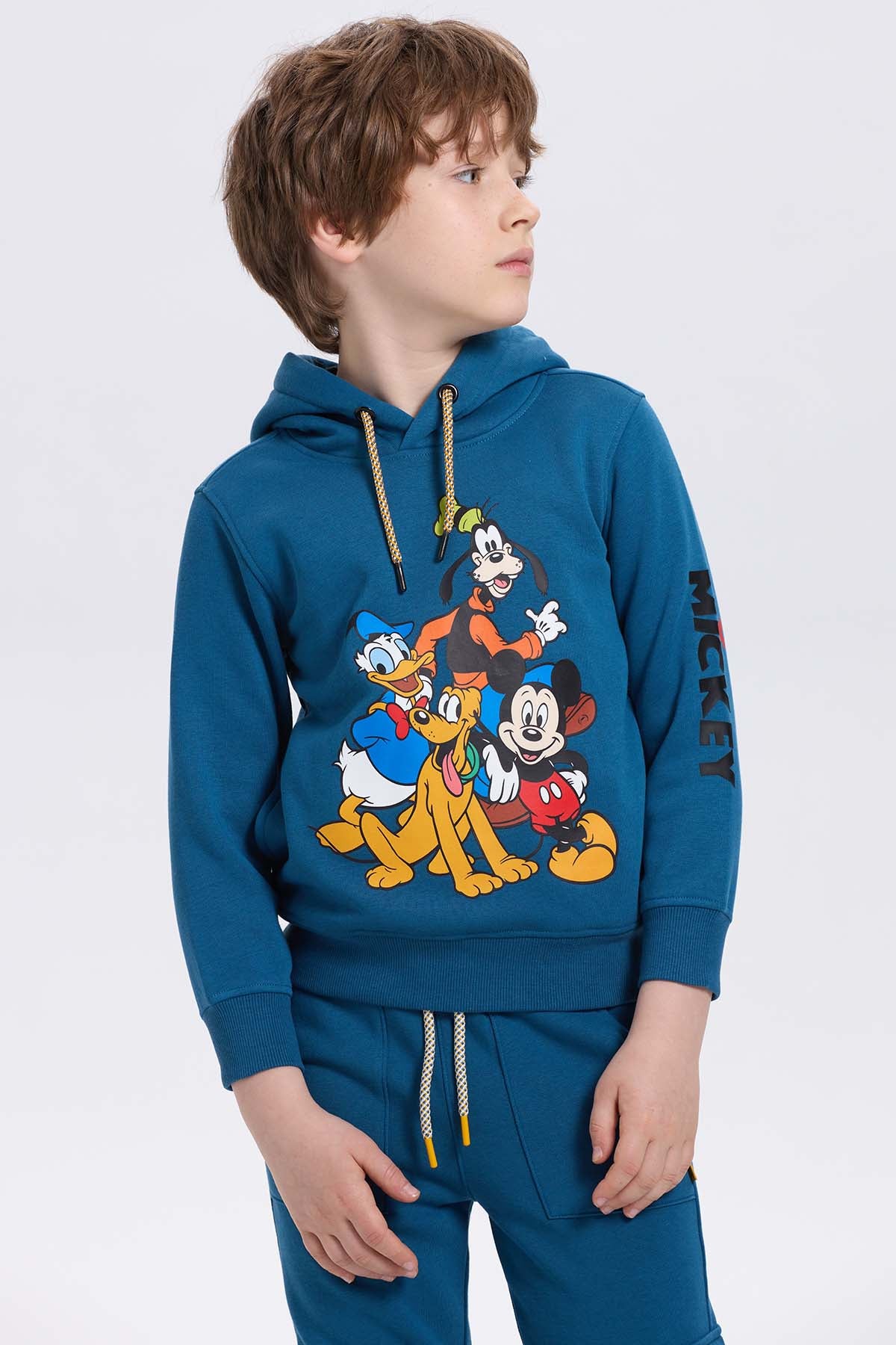 Polerón Niño Mickey Y Sus Amigos Azul