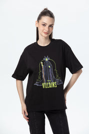Polera Mujer Oversize Negro