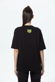 Polera Mujer Oversize Negro