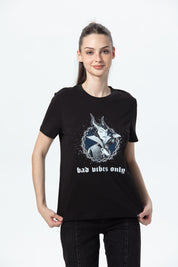 Polera Mujer Villanas Negro