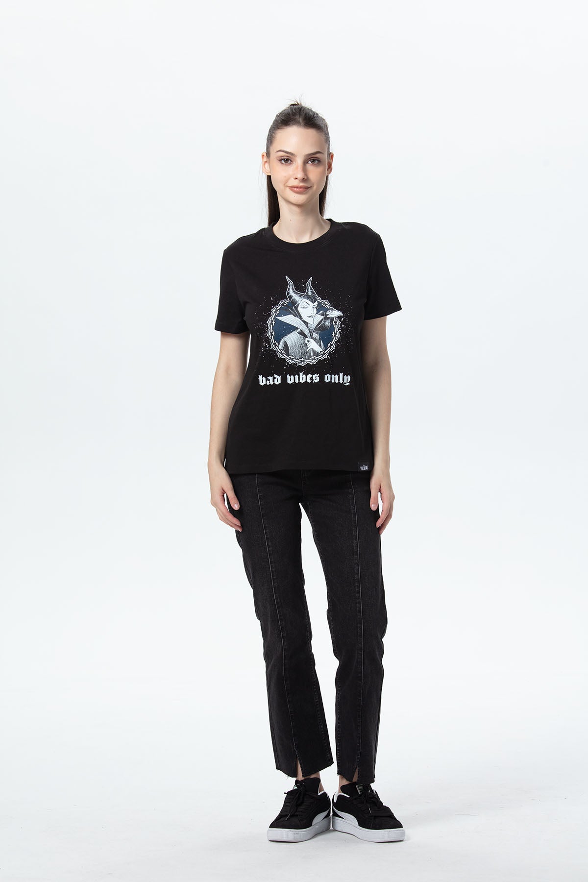 Polera Mujer Villanas Negro