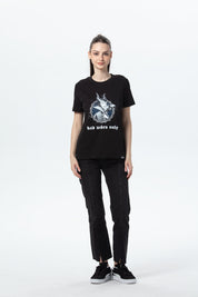 Polera Mujer Villanas Negro