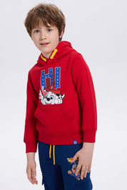 Polerón Niño Marshall Rojo