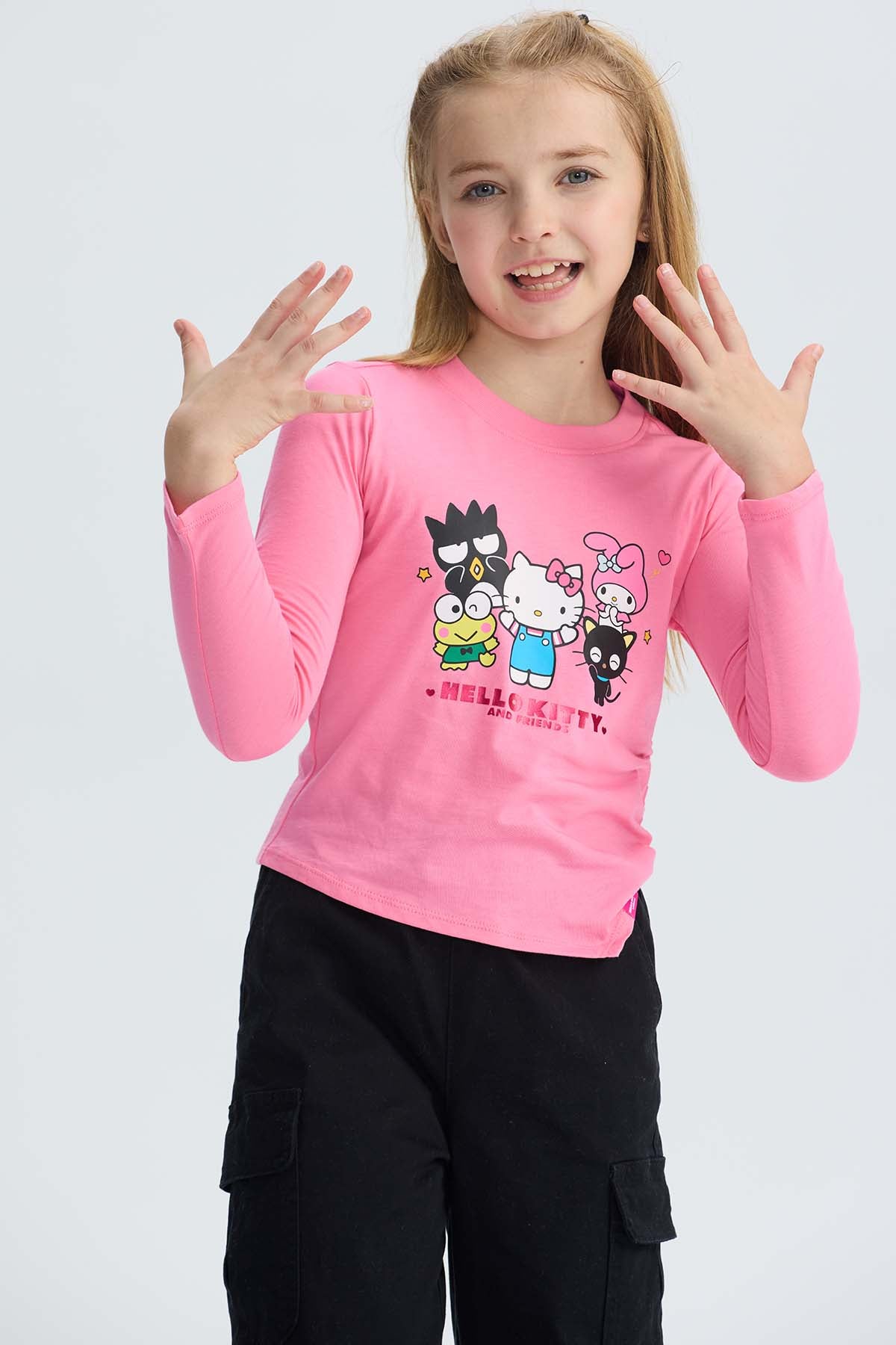 Polera Niña Hello Kitty Rosado