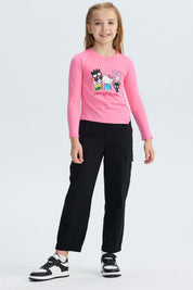 Polera Niña Hello Kitty Rosado