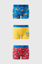 Boxer Niño Tripack Paw Patrol Rojo