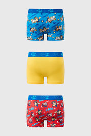 Boxer Niño Tripack Paw Patrol Rojo