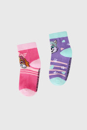 Calcetín Niña Bipack Fucsia