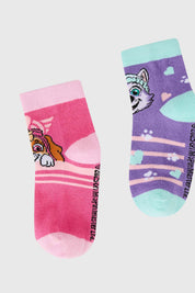 Calcetín Niña Bipack Fucsia