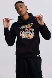 Polerón Hombre Bob Esponja Negro