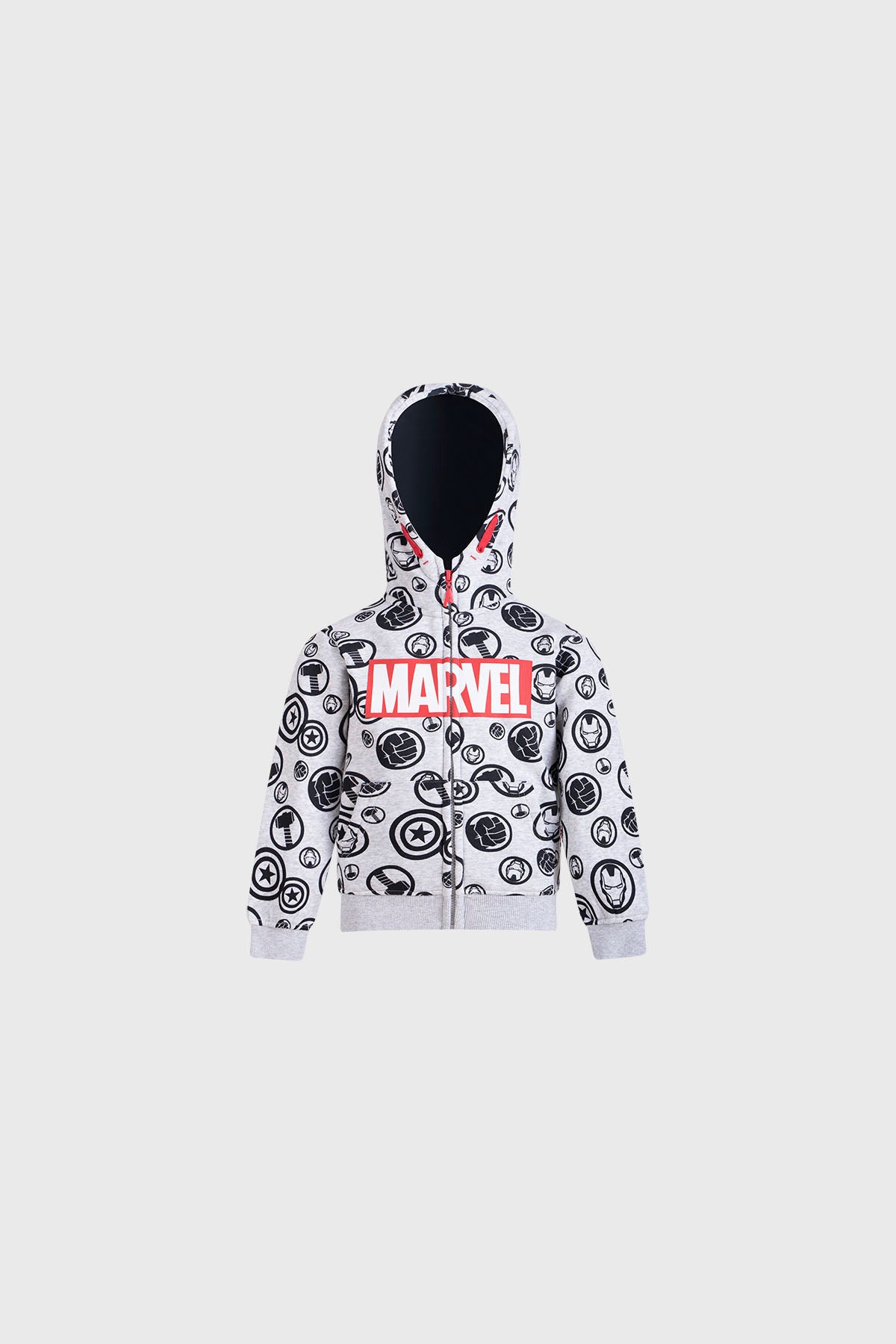 Polerón Niño Avengers Gris