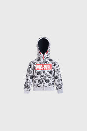 Polerón Niño Avengers Gris