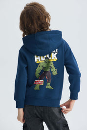 Polerón Niño Hulk Avengers Azul Marino