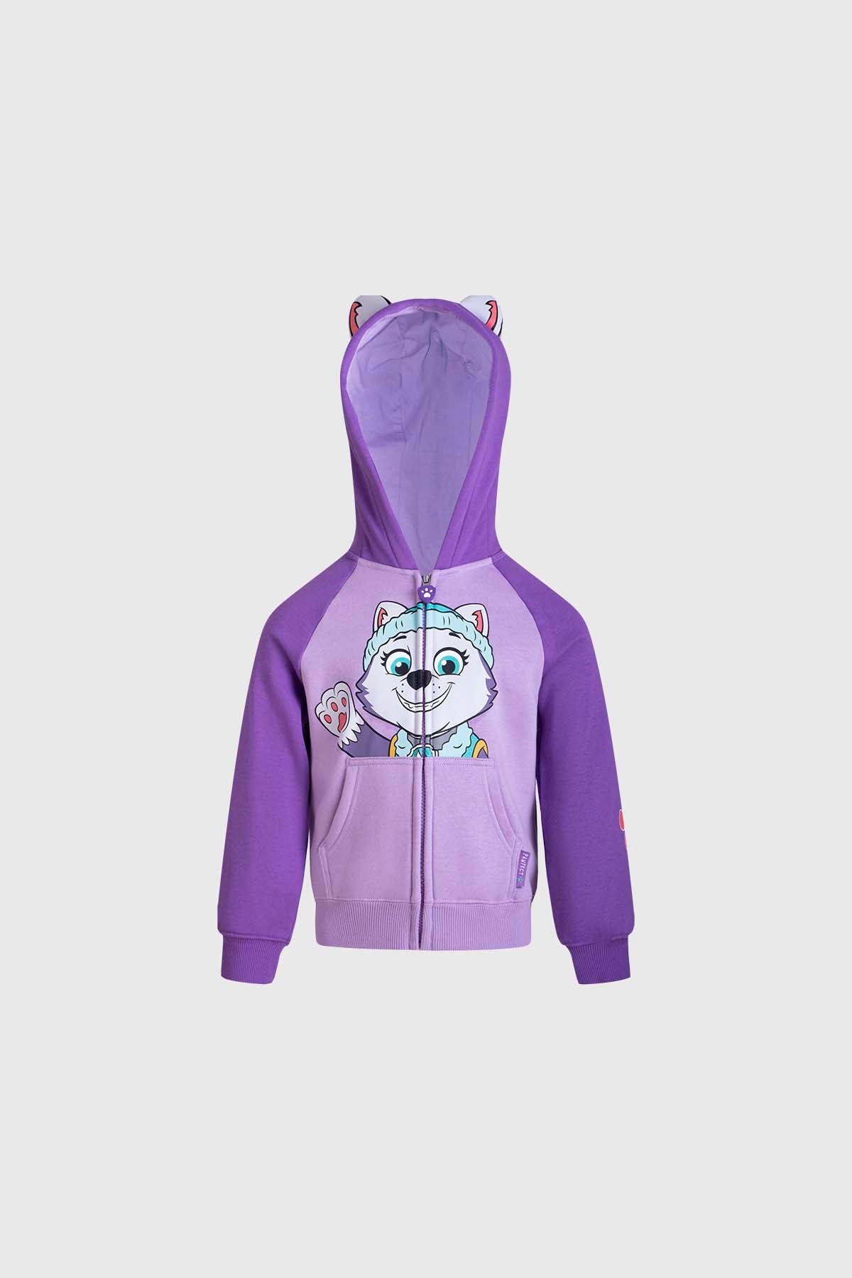 Polerón Niña Paw Patrol Morado