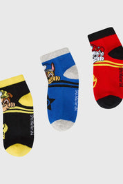 Calceta Deportiva Niño Tripack Azul