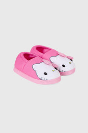 Pantufla Niña Hello Kitty Rosado