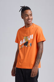 Polera Hombre One Piece Naranjo