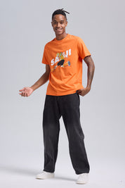 Polera Hombre One Piece Naranjo