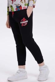 Pantalón buzo niño jogger Avenger negro