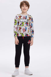 Pantalón buzo niño jogger Avenger negro