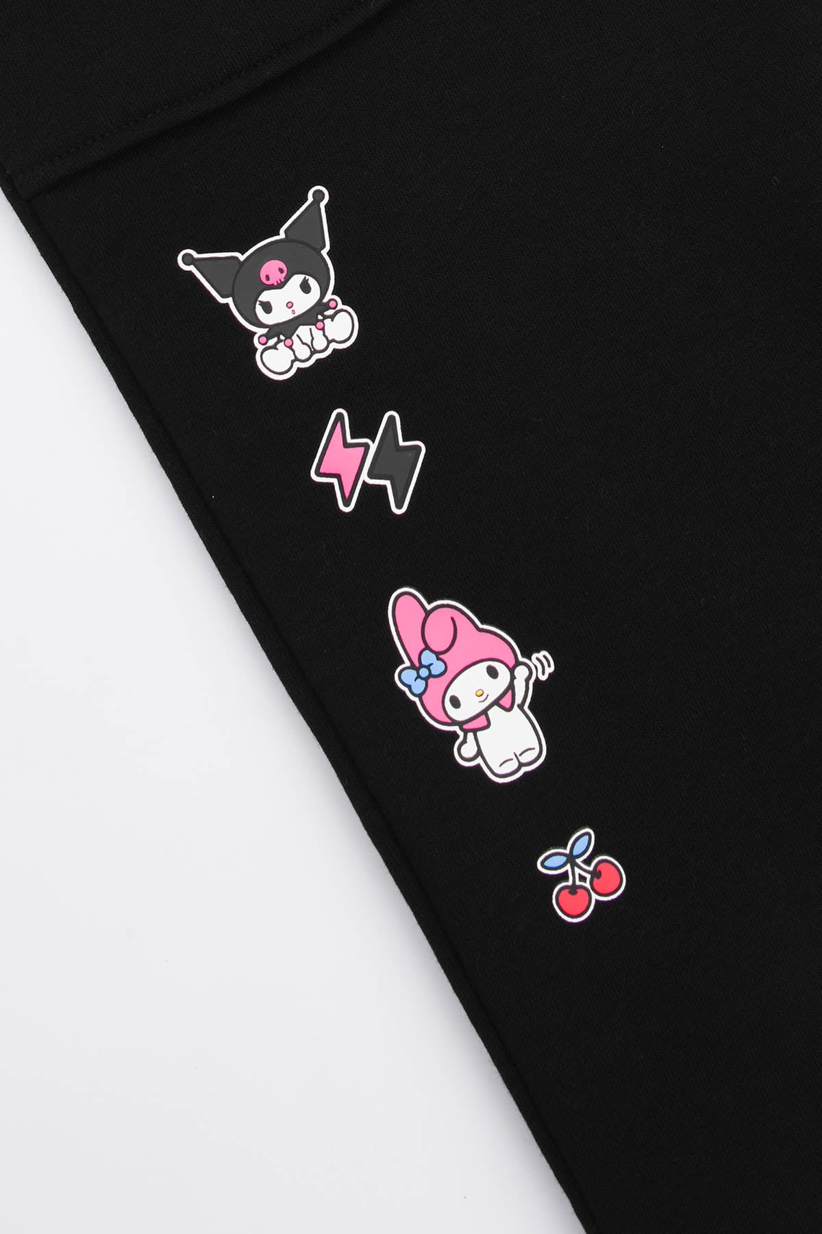 Pantalón Buzo Niña Kuromi Negro