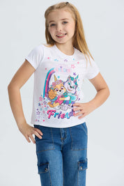Polera Niña Skye Y Everest Blanco