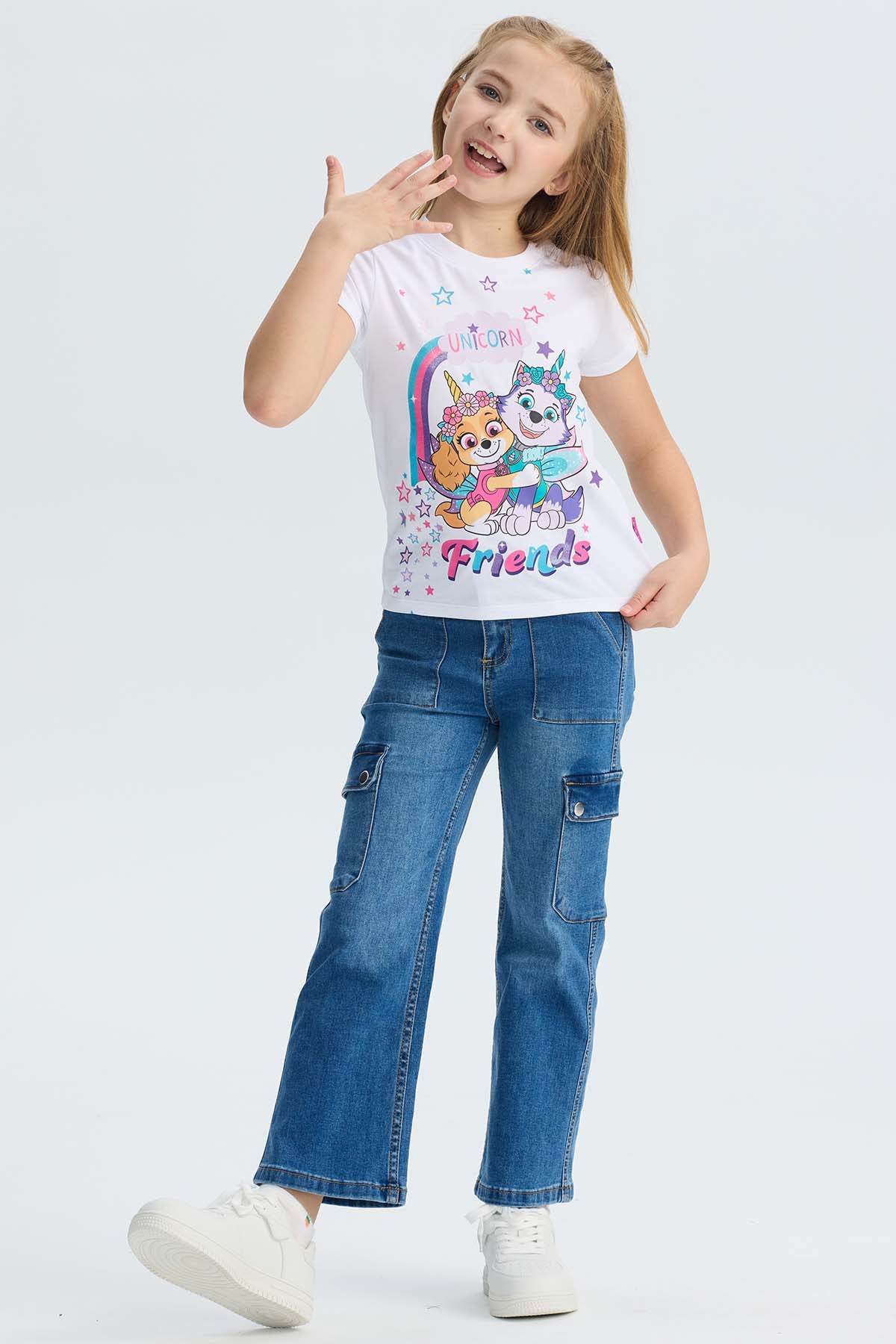 Polera Niña Skye Y Everest Blanco