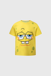 Polera Niño Bob Esponja Amarillo