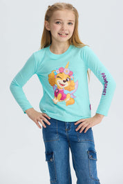 Polera Niña Skye Paw Patrol Rosado