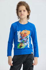 Polera Niño Paw Patrol Azul