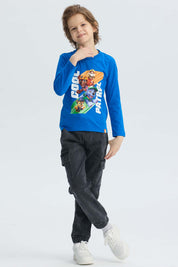Polera Niño Paw Patrol Azul