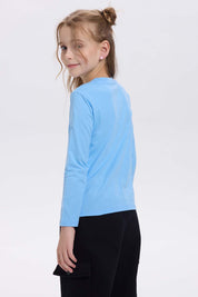 Polera Niña Minnie & Daisy Celeste
