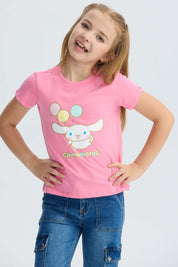 Polera Niña Cinnamorolls Rosado